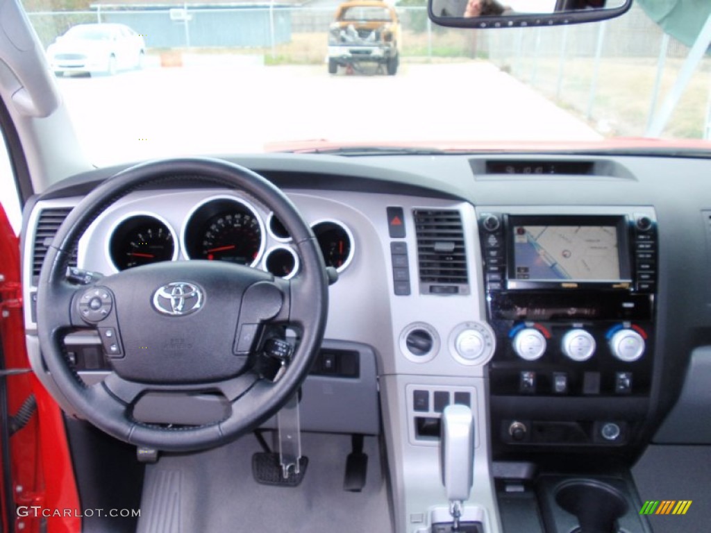 2007 Tundra Limited Double Cab 4x4 - Radiant Red / Graphite Gray photo #41