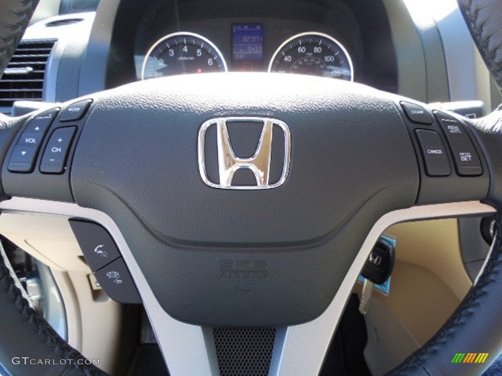 2011 CR-V EX-L 4WD - Opal Sage Metallic / Ivory photo #23