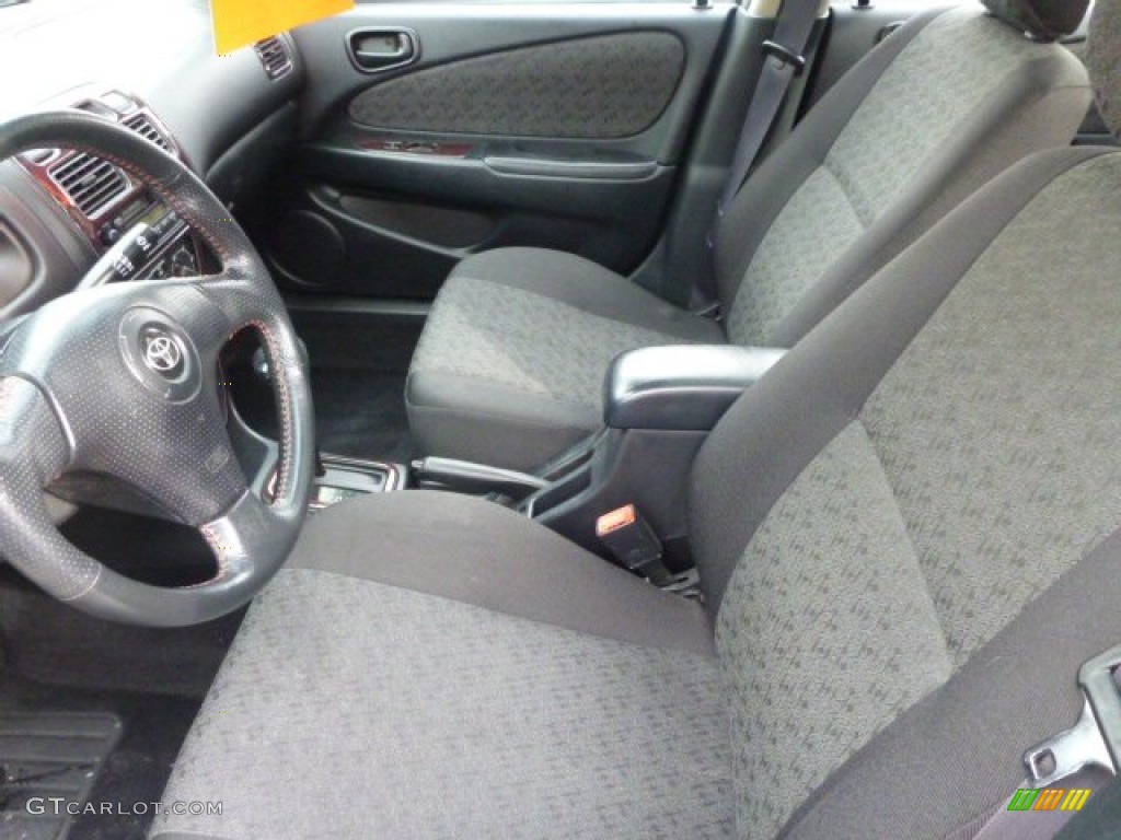 2001 Toyota Corolla S Front Seat Photo #90354705