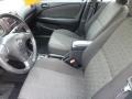 2001 Toyota Corolla Black Interior Front Seat Photo