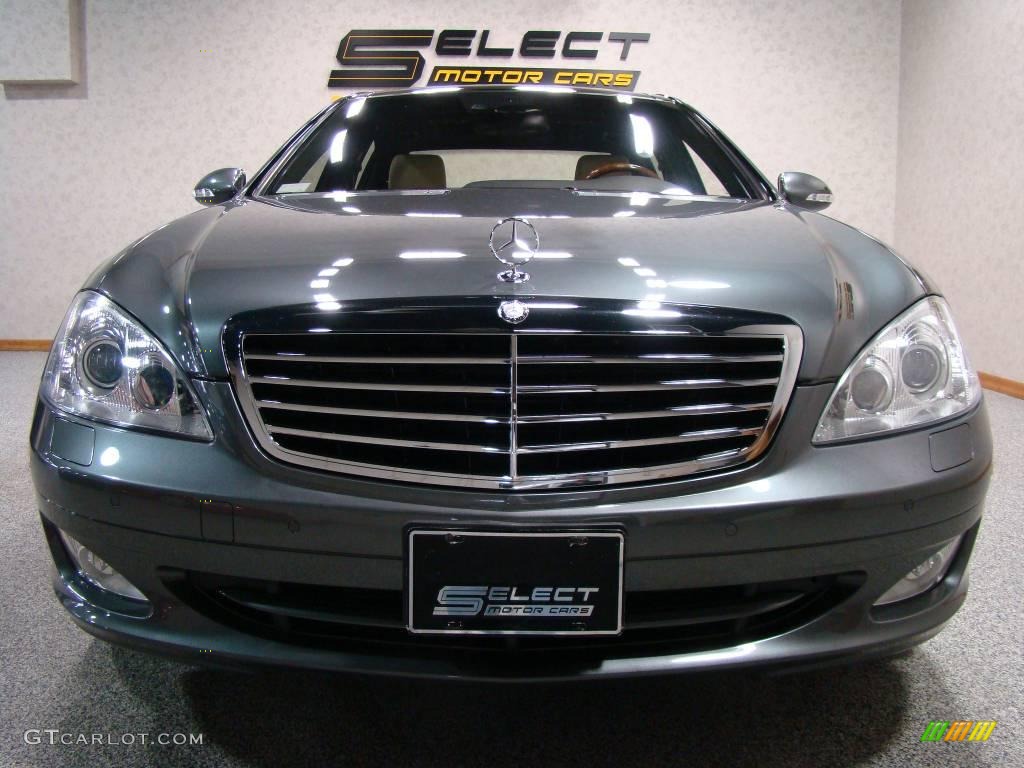 2007 S 550 Sedan - designo Graphite Metallic / designo Porcelain Beige photo #2