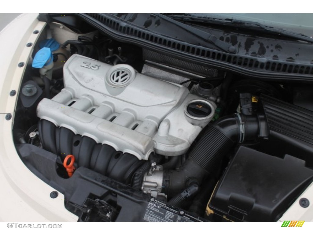 2006 Volkswagen New Beetle 2.5 Coupe 2.5L DOHC 20V Inline 5 Cylinder Engine Photo #90355584