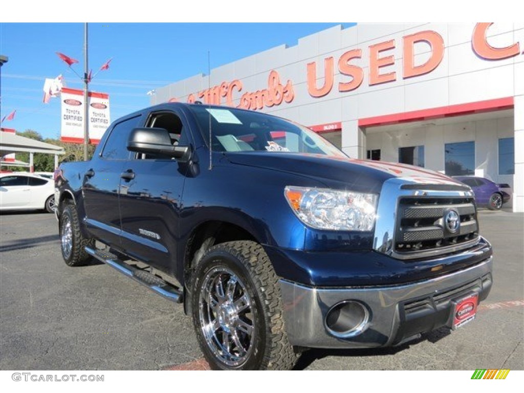 2013 Tundra CrewMax - Nautical Blue Metallic / Graphite photo #1