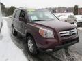 2008 Dark Cherry Pearl Honda Pilot EX 4WD  photo #7