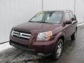 2008 Dark Cherry Pearl Honda Pilot EX 4WD  photo #9