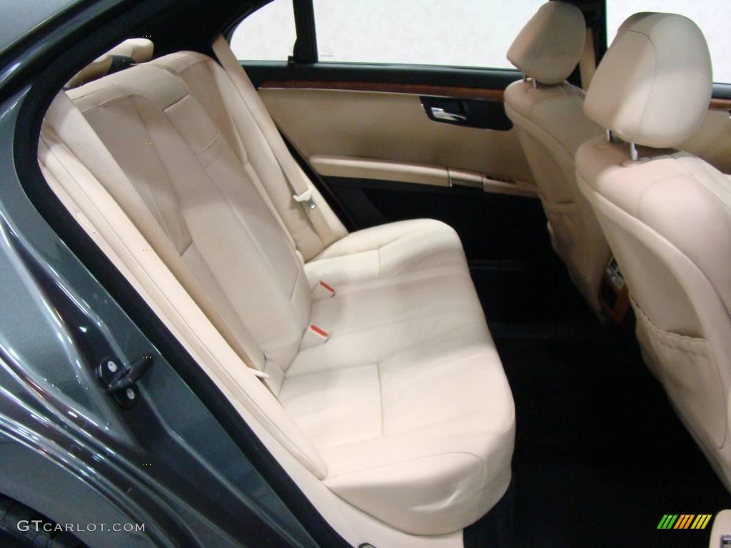 2007 S 550 Sedan - designo Graphite Metallic / designo Porcelain Beige photo #14