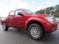 Lava Red 2014 Nissan Frontier SV Crew Cab Exterior
