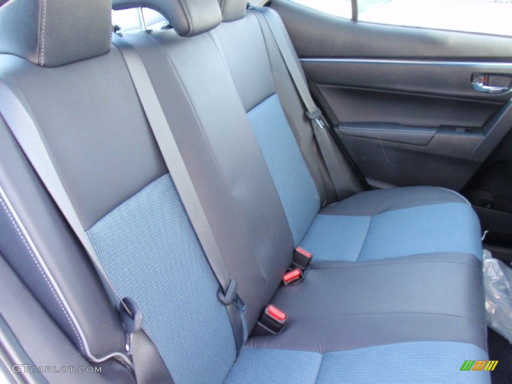 Steel Blue Interior 2014 Toyota Corolla S Photo #90359290