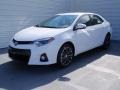 2014 Super White Toyota Corolla S  photo #7