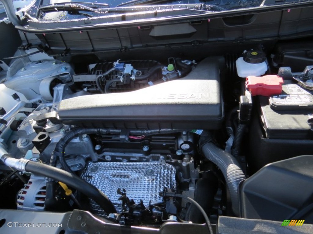 2014 Nissan Rogue S AWD Engine Photos