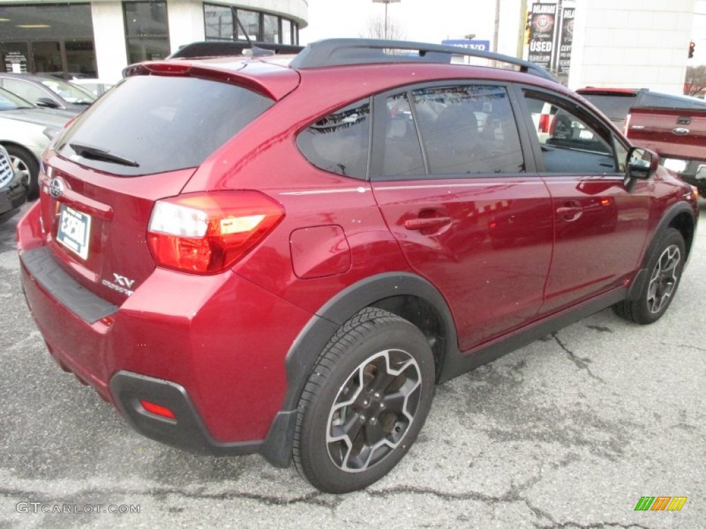 2013 XV Crosstrek 2.0 Limited - Venetian Red Pearl / Ivory photo #6