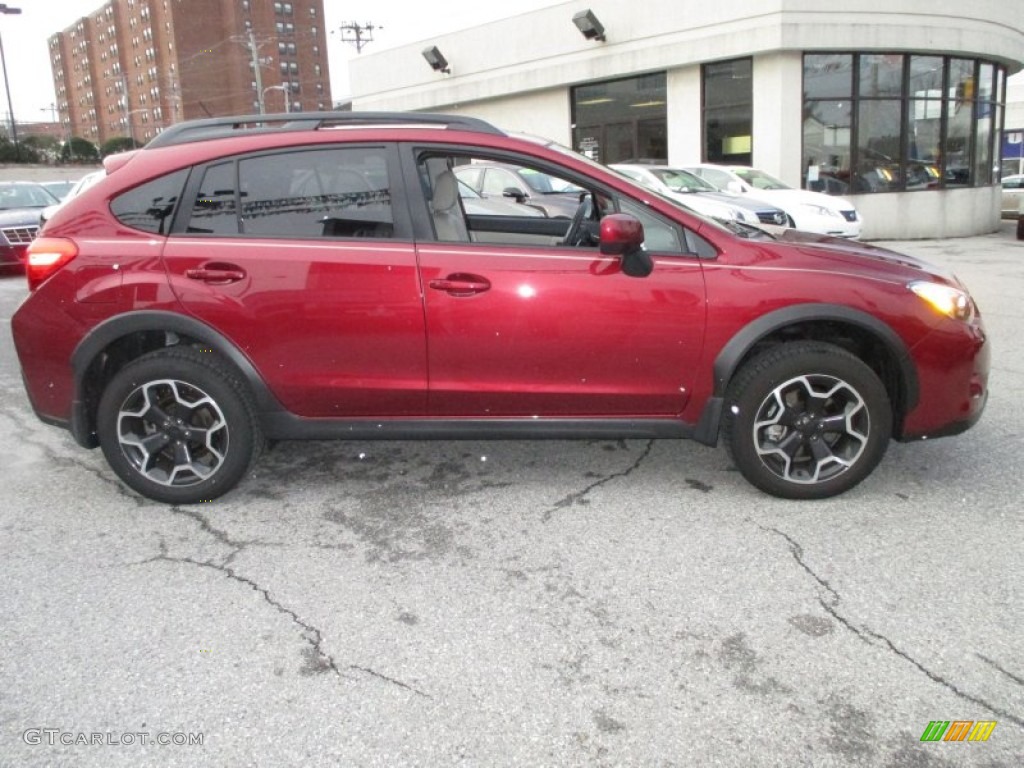 2013 XV Crosstrek 2.0 Limited - Venetian Red Pearl / Ivory photo #7