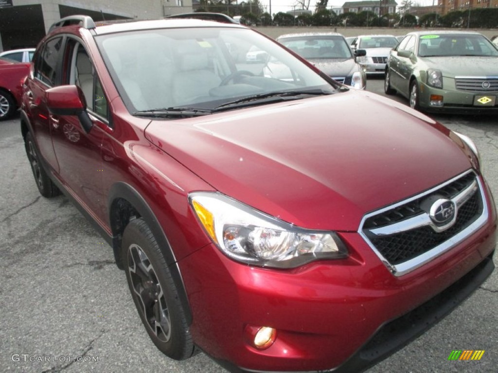 2013 XV Crosstrek 2.0 Limited - Venetian Red Pearl / Ivory photo #8