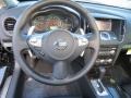 2014 Nissan Maxima Charcoal Interior Steering Wheel Photo