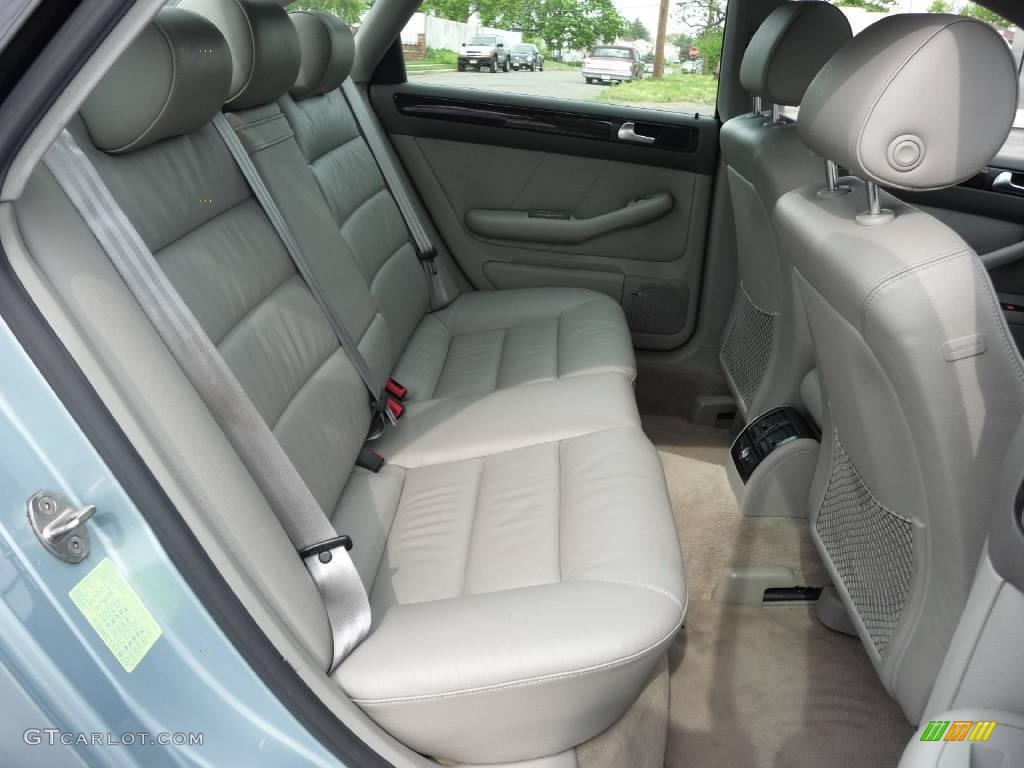 2002 A6 2.7T quattro Sedan - Crystal Blue Metallic / Platinum photo #7