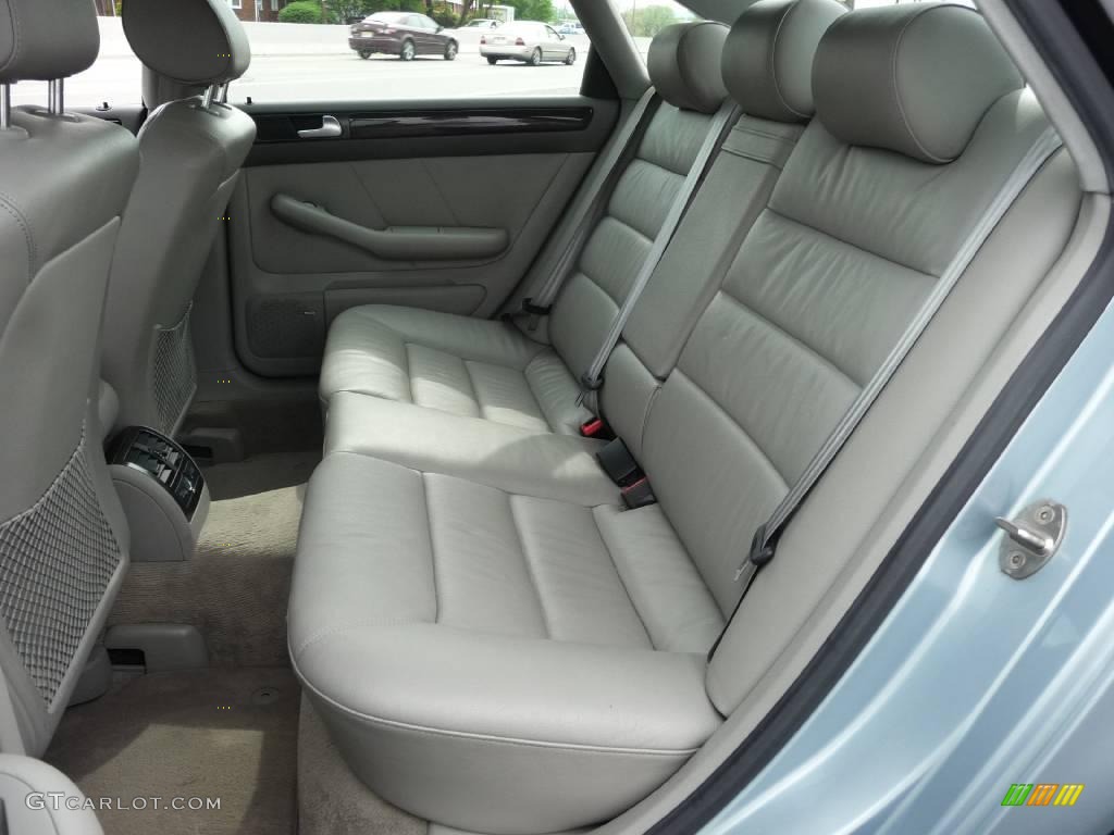 2002 A6 2.7T quattro Sedan - Crystal Blue Metallic / Platinum photo #8