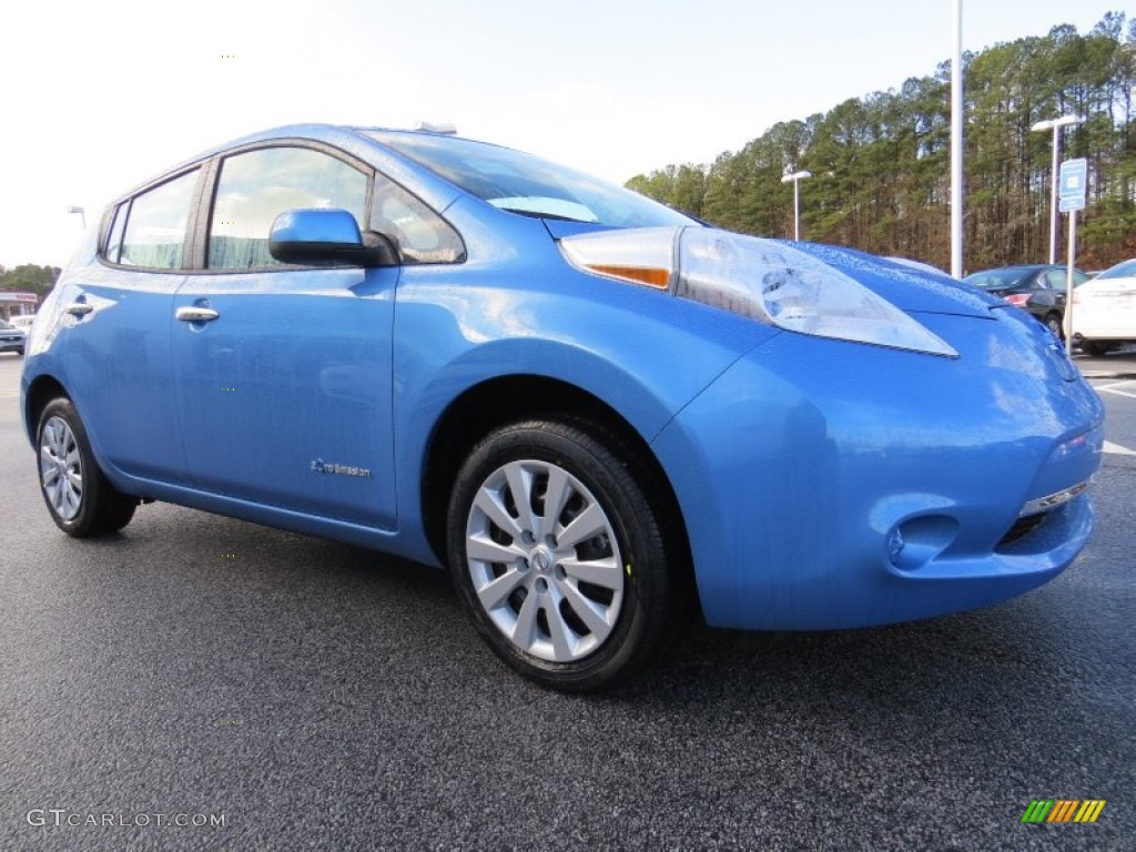 Blue Ocean 2014 Nissan LEAF S Exterior Photo #90361891