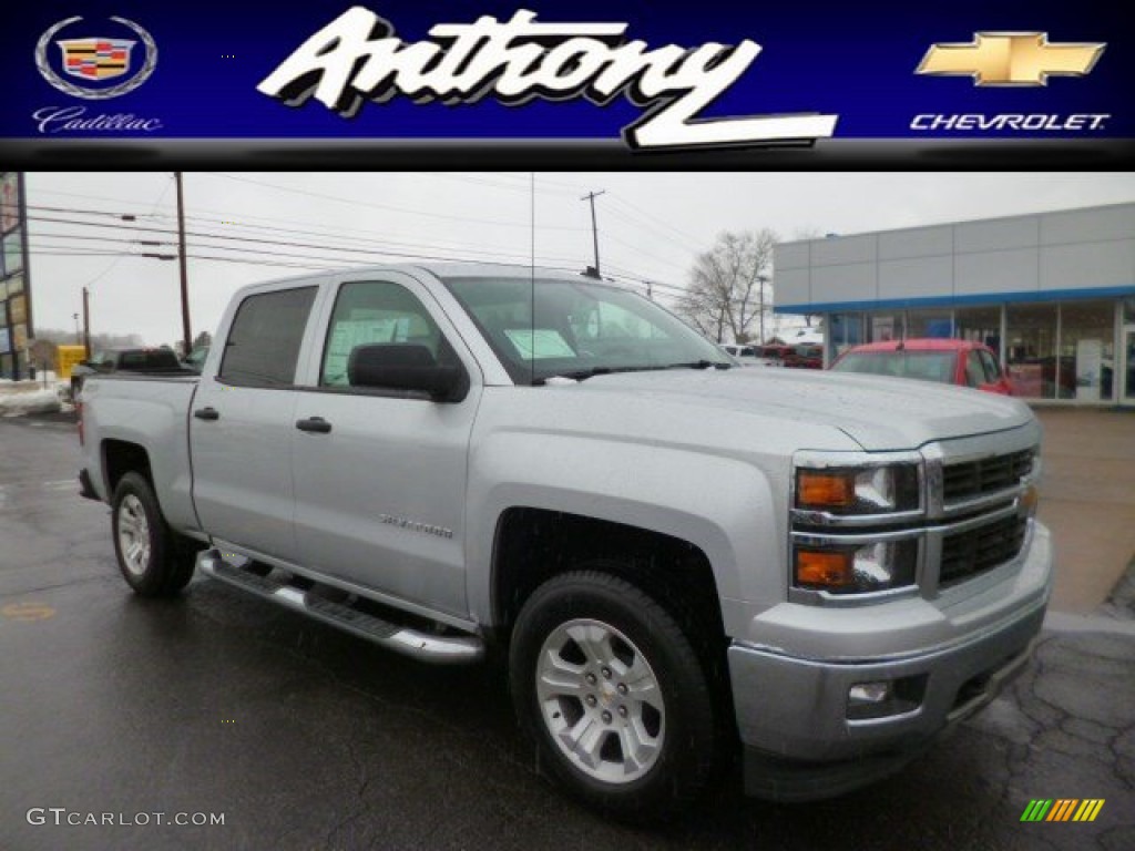 Silver Ice Metallic Chevrolet Silverado 1500