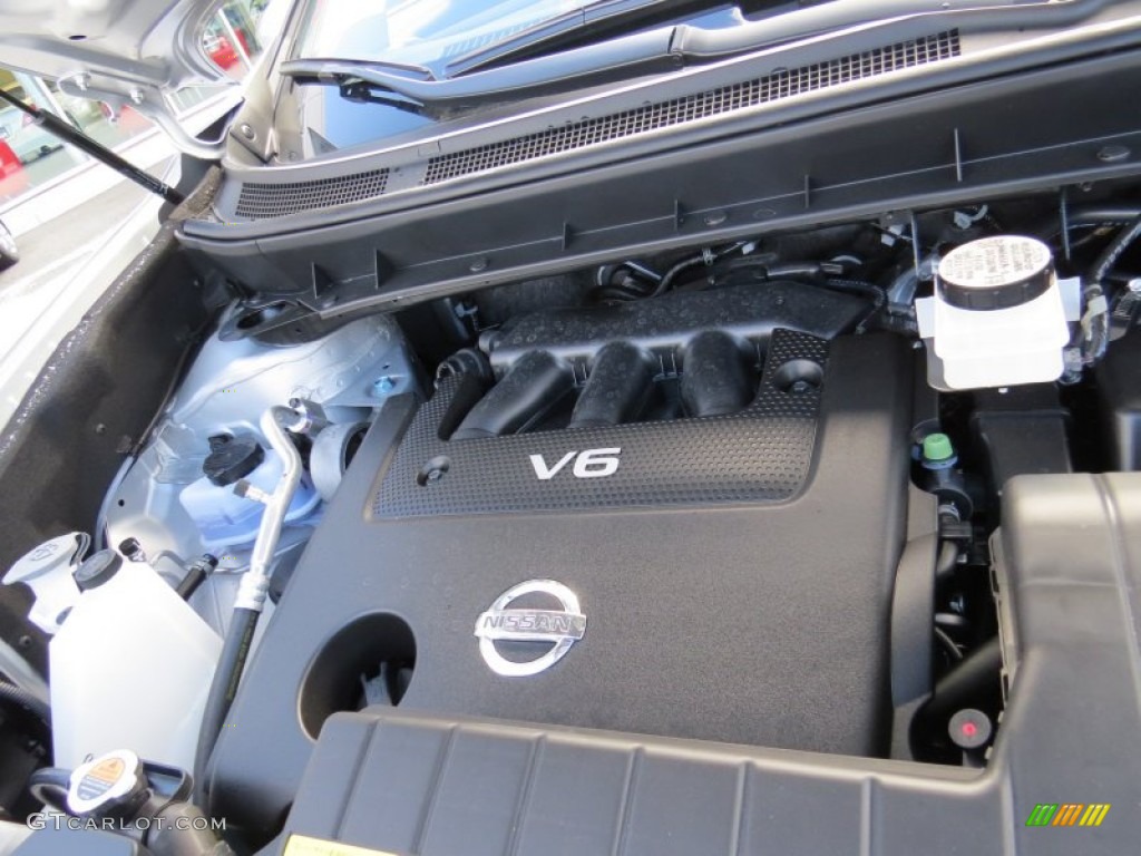 2014 Nissan Murano SL 3.5 Liter DOHC 24-Valve CVTCS V6 Engine Photo #90362383