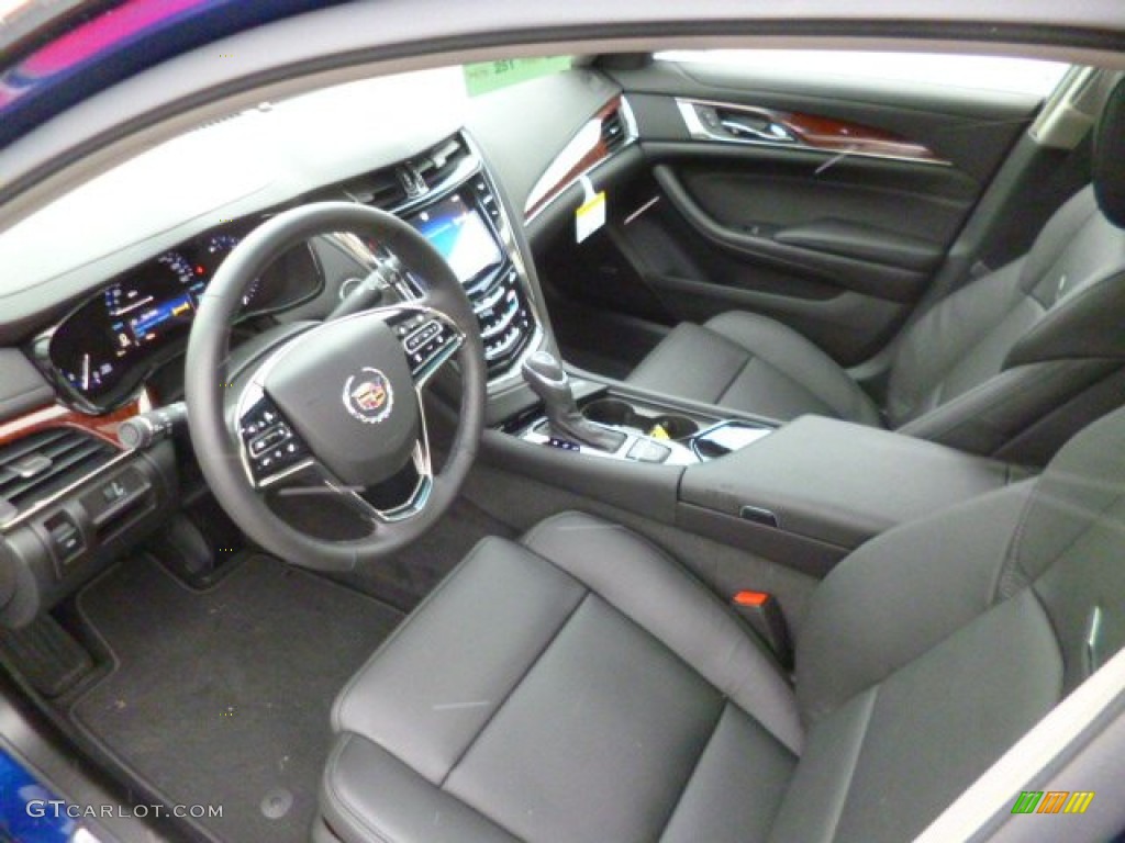 Jet Black/Jet Black Interior 2014 Cadillac CTS Luxury Sedan AWD Photo #90362617