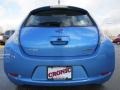 2014 Blue Ocean Nissan LEAF S  photo #4