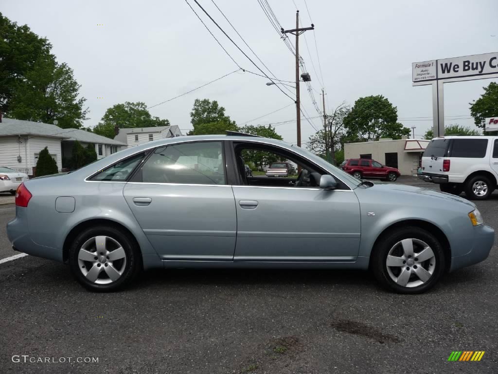 2002 A6 2.7T quattro Sedan - Crystal Blue Metallic / Platinum photo #12