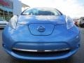 2014 Blue Ocean Nissan LEAF S  photo #8