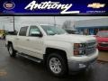 White Diamond Tricoat - Silverado 1500 LTZ Crew Cab 4x4 Photo No. 1