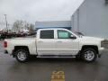 2014 White Diamond Tricoat Chevrolet Silverado 1500 LTZ Crew Cab 4x4  photo #8