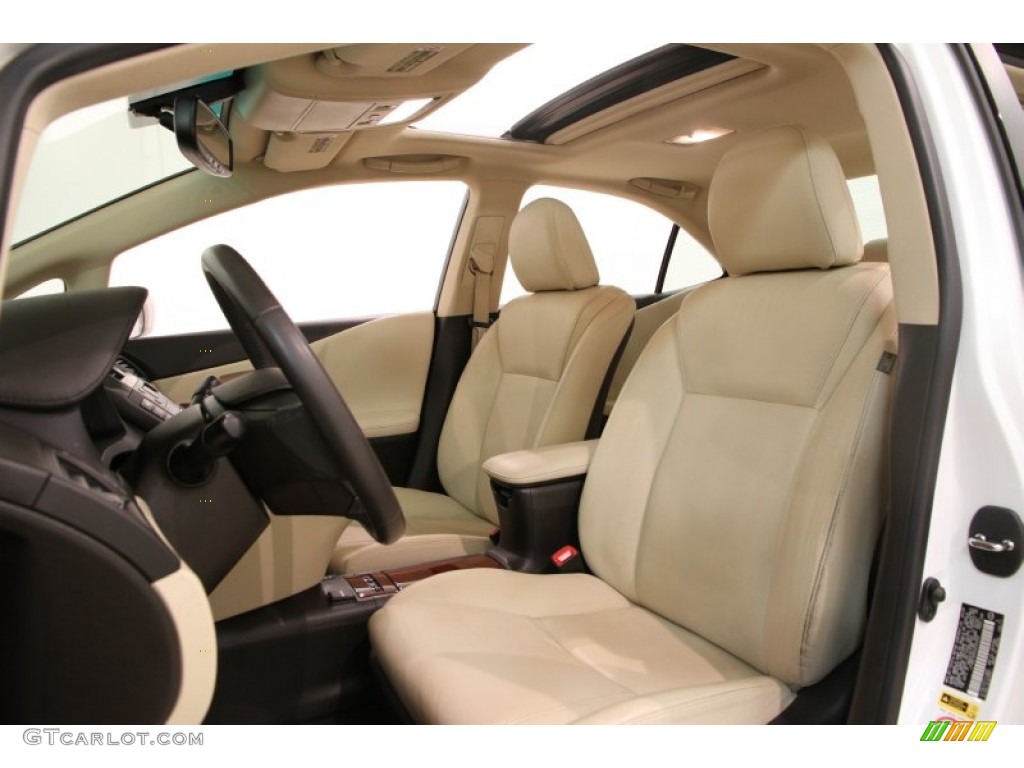Parchment Interior 2010 Lexus HS 250h Hybrid Premium Photo #90363580