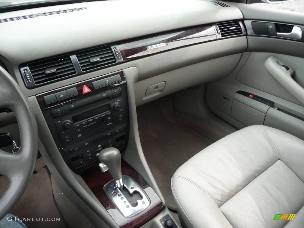 2002 A6 2.7T quattro Sedan - Crystal Blue Metallic / Platinum photo #28