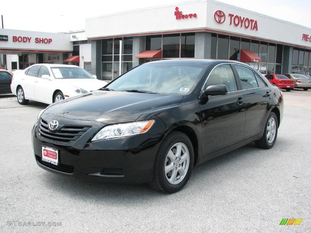 2007 Camry LE - Black / Ash photo #2