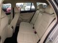 2014 Volkswagen Jetta Cornsilk Beige Interior Rear Seat Photo