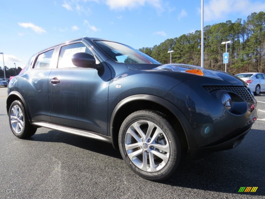 2014 Juke S - Graphite Blue / Black photo #7