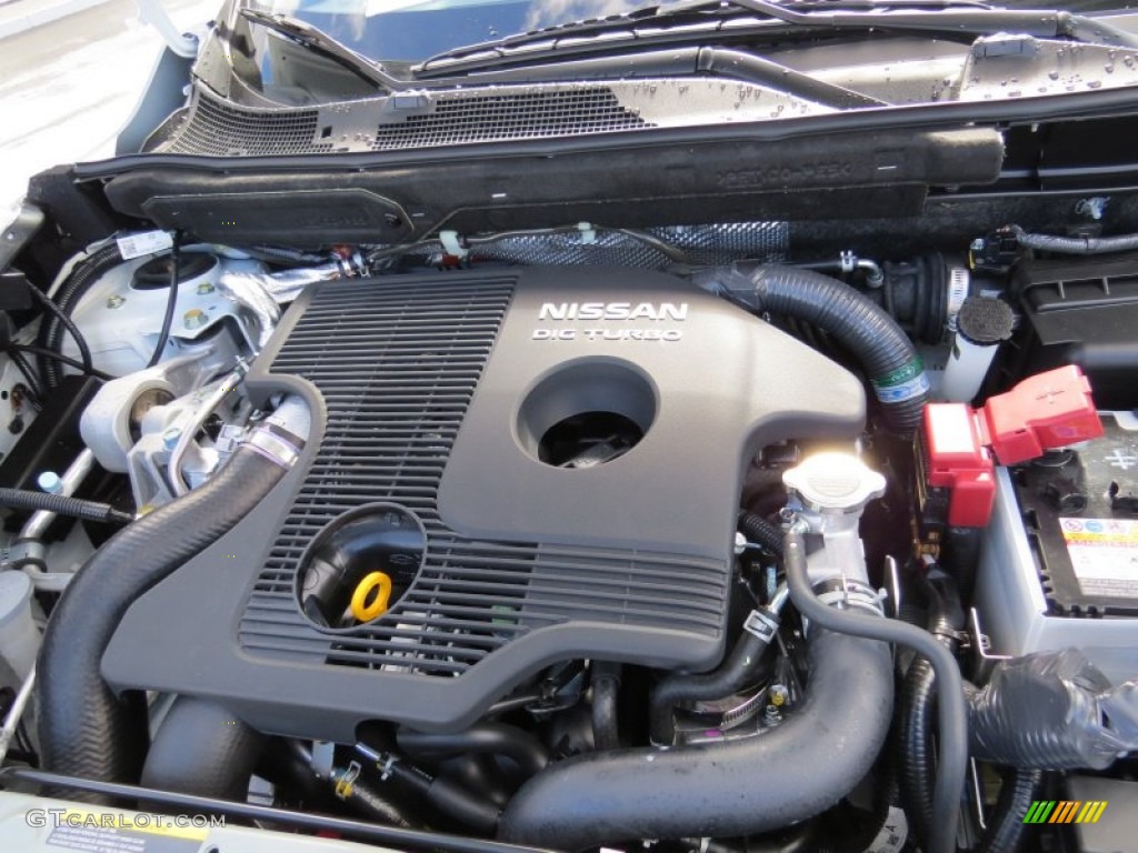 2014 Nissan Juke S 1.6 Liter DIG Turbocharged DOHC 16-Valve CVTCS 4 Cylinder Engine Photo #90367156