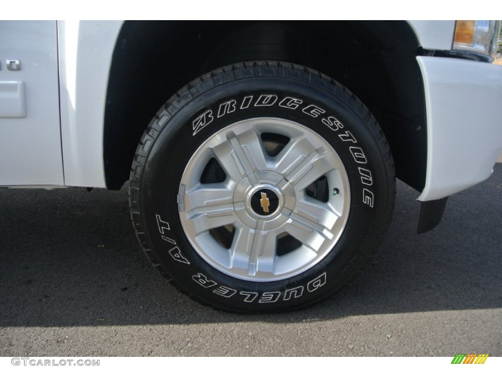 2011 Silverado 1500 LTZ Extended Cab 4x4 - Summit White / Dark Cashmere/Light Cashmere photo #24