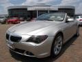 2005 Mineral Silver Metallic BMW 6 Series 645i Convertible  photo #1