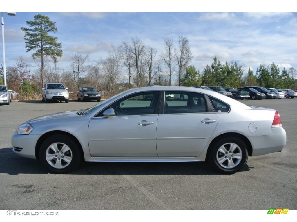 2013 Impala LS - Silver Ice Metallic / Ebony photo #3