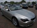 2005 Mineral Silver Metallic BMW 6 Series 645i Convertible  photo #15