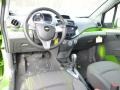 Silver/Green Prime Interior Photo for 2014 Chevrolet Spark #90370253