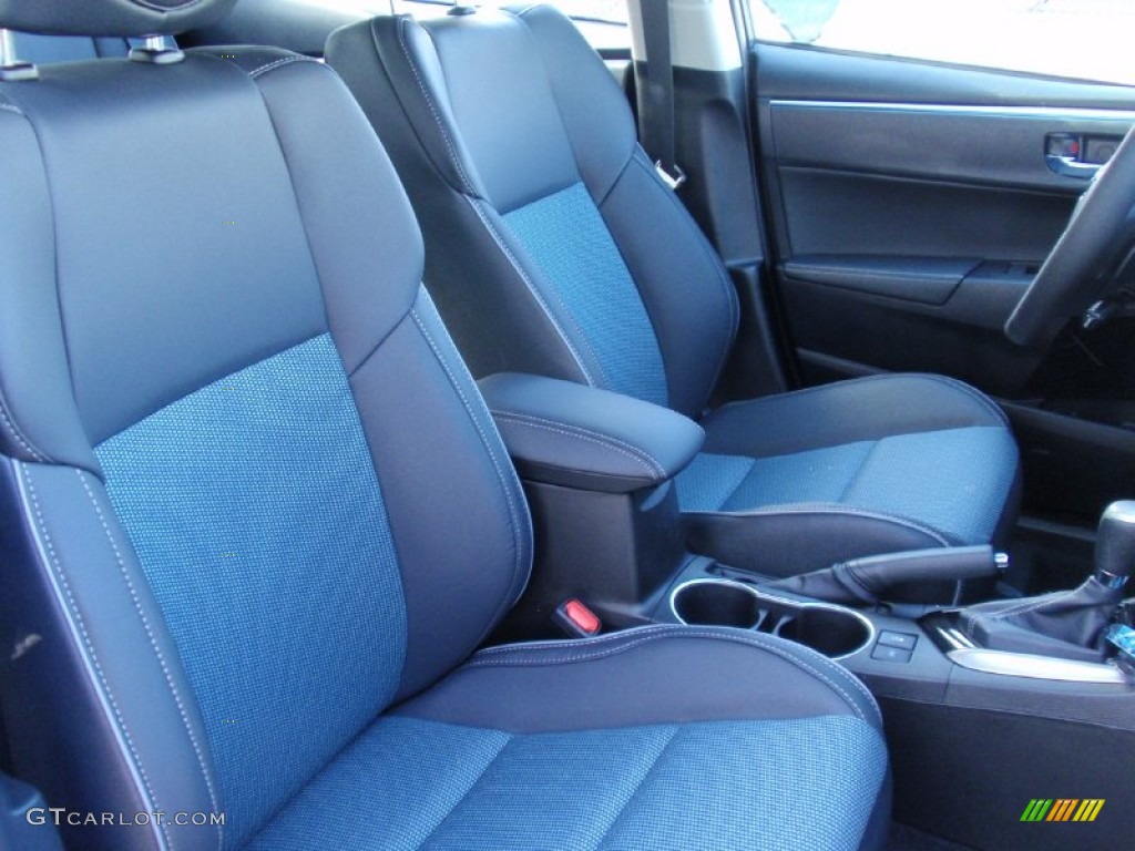 2014 Corolla S - Slate Metallic / Steel Blue photo #18