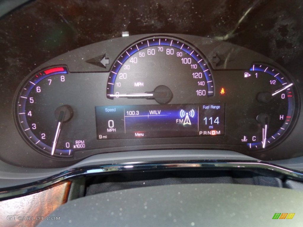 2014 Cadillac CTS Sedan Gauges Photo #90370446