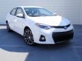 2014 Super White Toyota Corolla S  photo #1