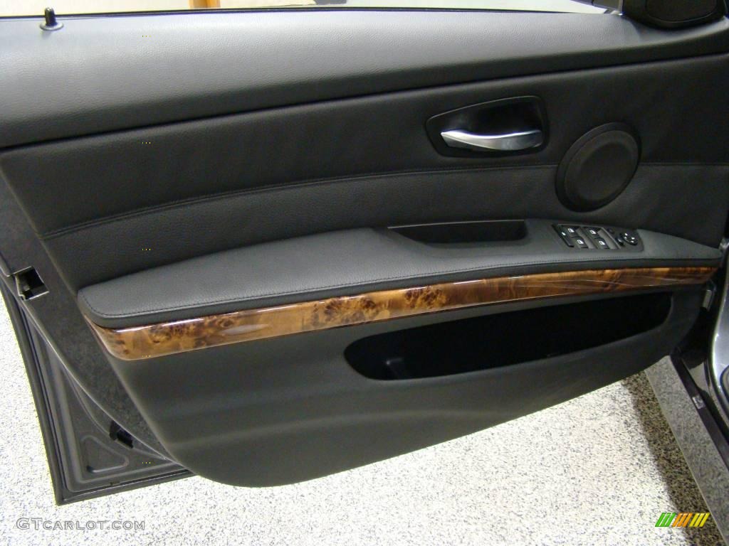 2006 3 Series 325xi Sedan - Sparkling Graphite Metallic / Black photo #7