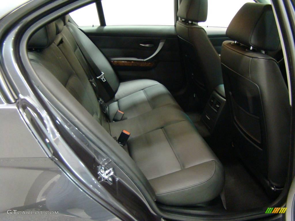 2006 3 Series 325xi Sedan - Sparkling Graphite Metallic / Black photo #13