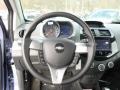 Silver/Silver 2014 Chevrolet Spark LT Steering Wheel