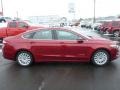 2013 Ruby Red Metallic Ford Fusion Hybrid SE  photo #6