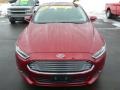 2013 Ruby Red Metallic Ford Fusion Hybrid SE  photo #8