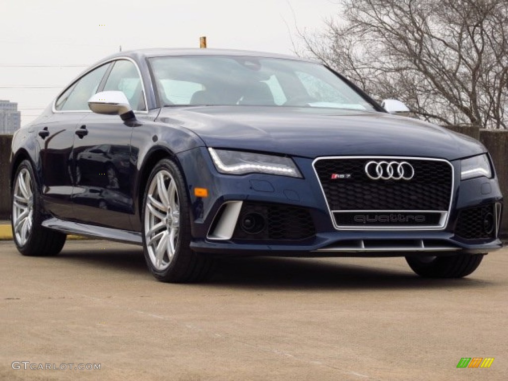 Estoril Blue Crystal 2014 Audi RS 7 4.0 TFSI quattro Exterior Photo #90373457