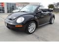 Black 2008 Volkswagen New Beetle SE Convertible